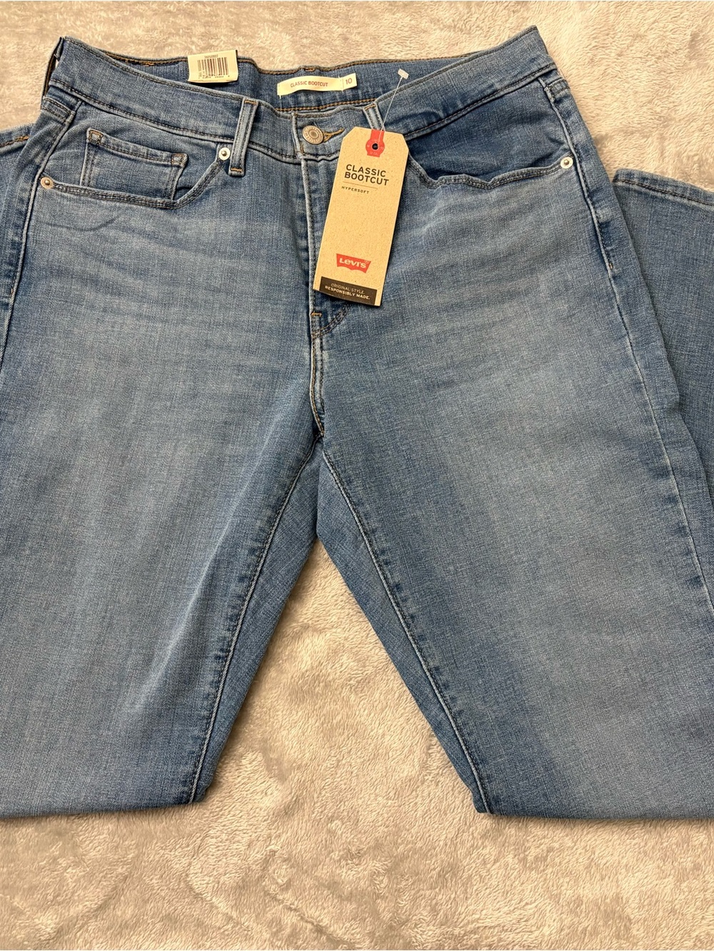Levi's Classic Bootcut Women's Jeans - Light Blue Sz 10